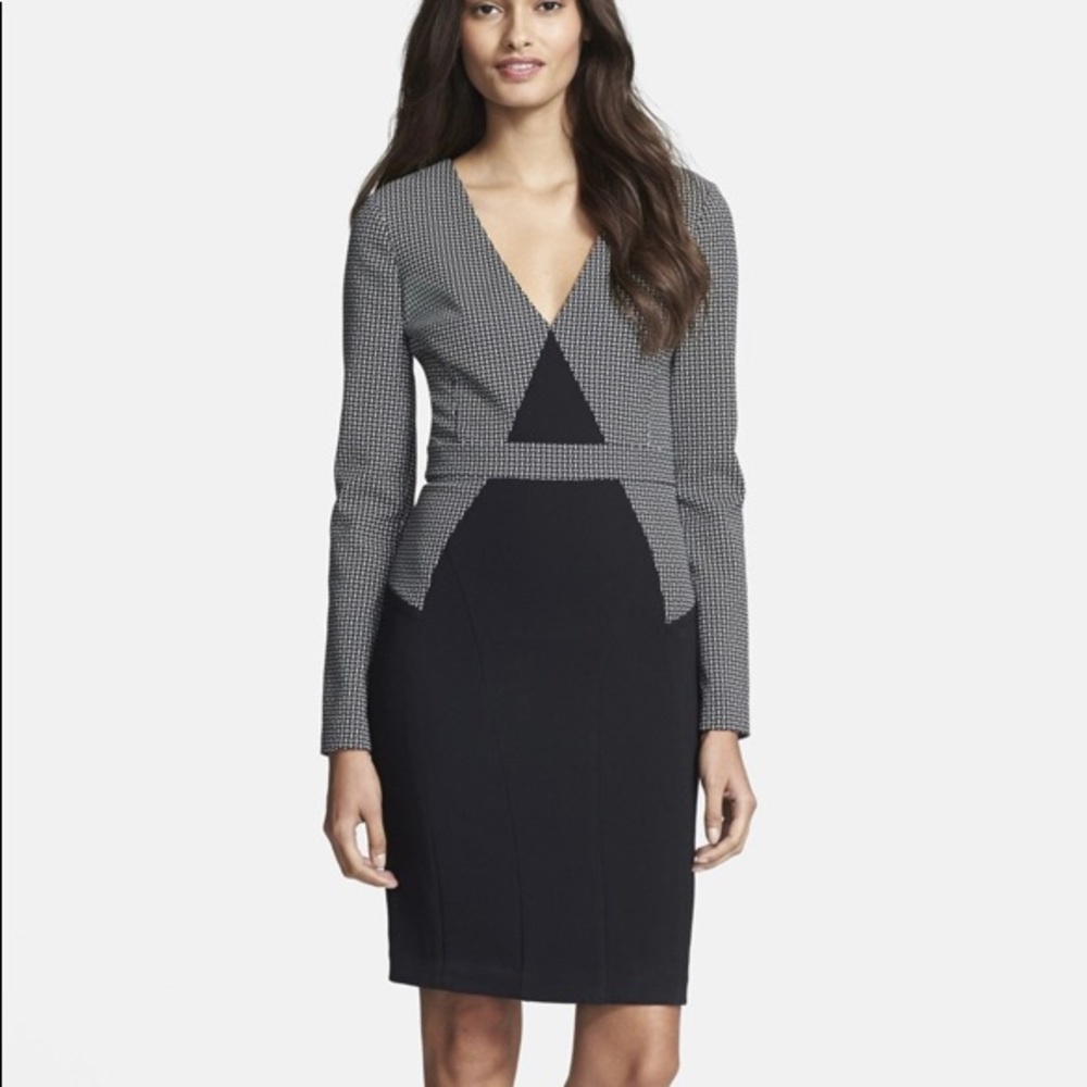 Diane Von Furstenberg Black and White Dress